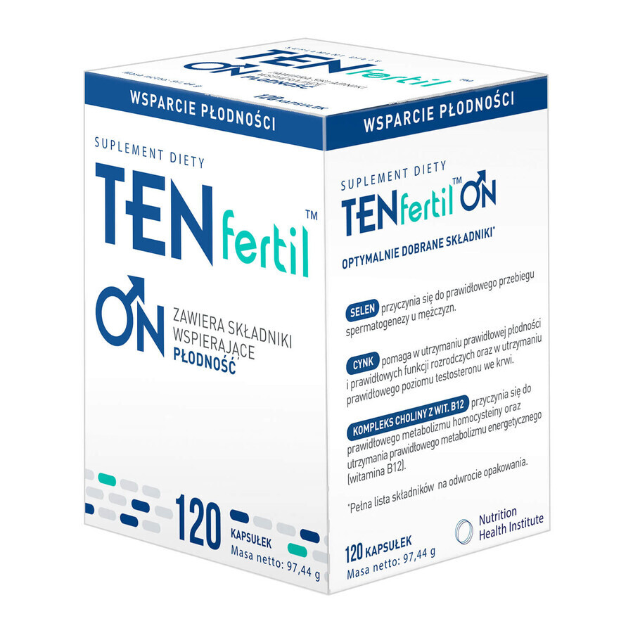 TENfertil On, 120 capsules