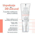 Avene Tolerance Control, verzachtende en regenererende gezichtscrème, normale en gemengde huid, 40 ml