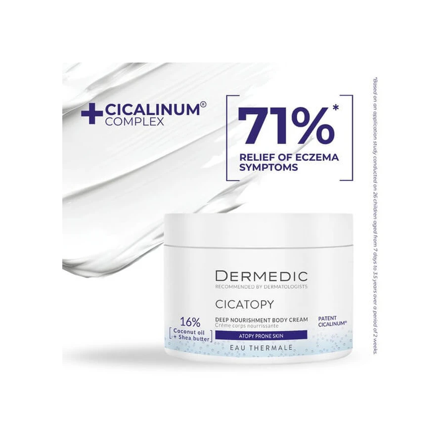 Dermedic Cicatopy, préparation corporelle intensément lubrifiante, peau sèche et atopique, 225 ml