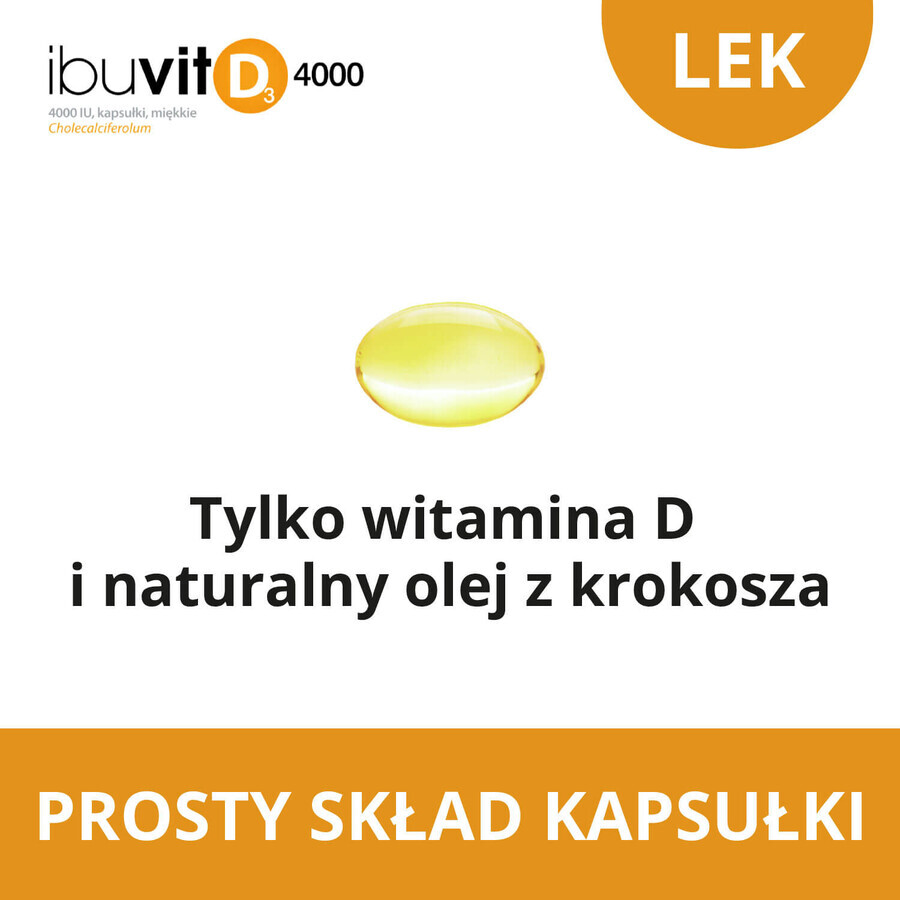 Ibuvit D3 4000 IU, 90 gélules