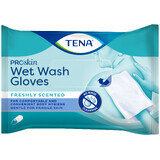 Tena ProSkin Wet Wash Handschoenen, bevochtigd maandverband, 8 stuks