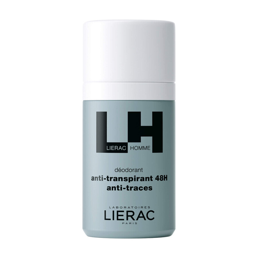 Lierac Homme, 48h antiperspirant deodorant, 50 ml