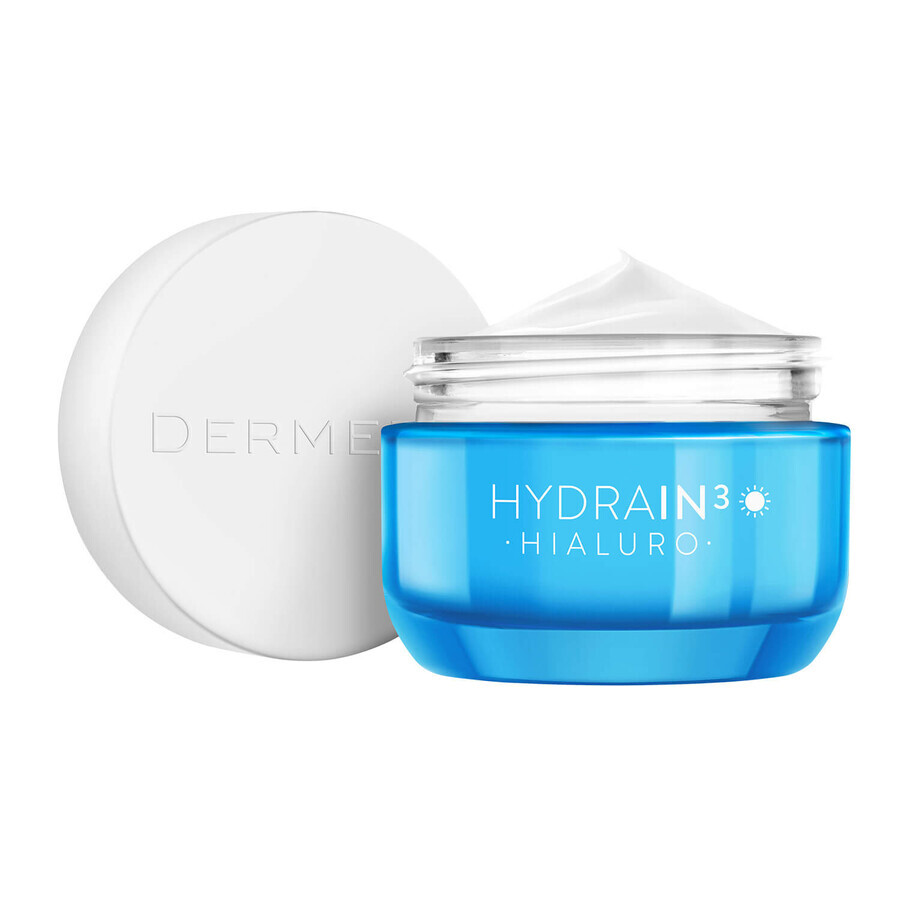 Dermedic Hydrain 3 Hialuro, diep hydraterende crème, gevoelige, droge en vochtarme huid, 50 ml