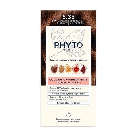 Phyto Color, hair dye, 5.35 golden mahogany, 1 pc