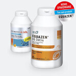 Equazen, aardbeiensmaak, 400 kauwcapsules