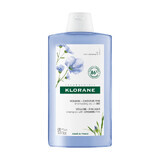 Klorane, flax fiber shampoo for thin and dull hair, 400 ml