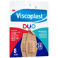 Viscoplast Duo, elastisch verband, waterbestendig, 8 stuks