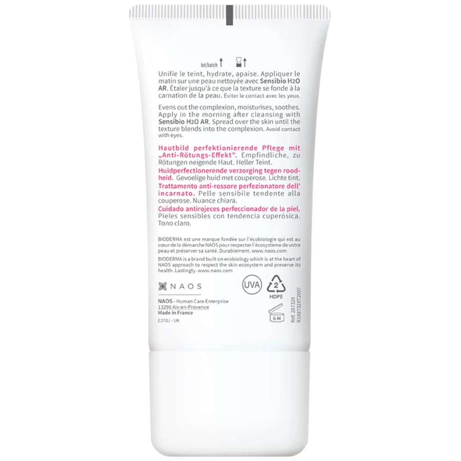 Bioderma Sensibio AR, BB cream per ridurre e mascherare gli arrossamenti, pelle sensibile e vascolare, SPF 30, 40 ml