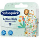 Salvequick Active Kids, pleisters voor kinderen, waterbestendig, om te knippen, 70 cm