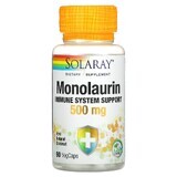 Monolaurin 500mg Solaray, 60 gélules, Secom