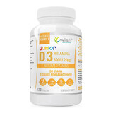 Wish Vitamine D3 800IU 20 µg Junior, sinaasappelsmaak, 120 zuigtabletten