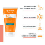 Avene Cleanance Sun, crema protettiva per il viso, pelle grassa e tendente alle imperfezioni, SPF 50+, 50 ml