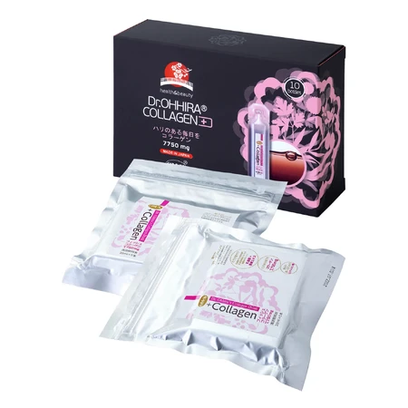 Dr. Ohhira Collagen+, colágeno líquido para beber, 10 viales