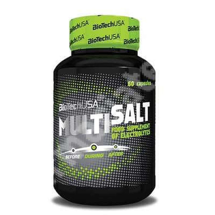 Multisalt, 60 gélules, Biotech USA