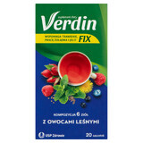 Verdin Fix ai frutti di bosco, 20 bustine