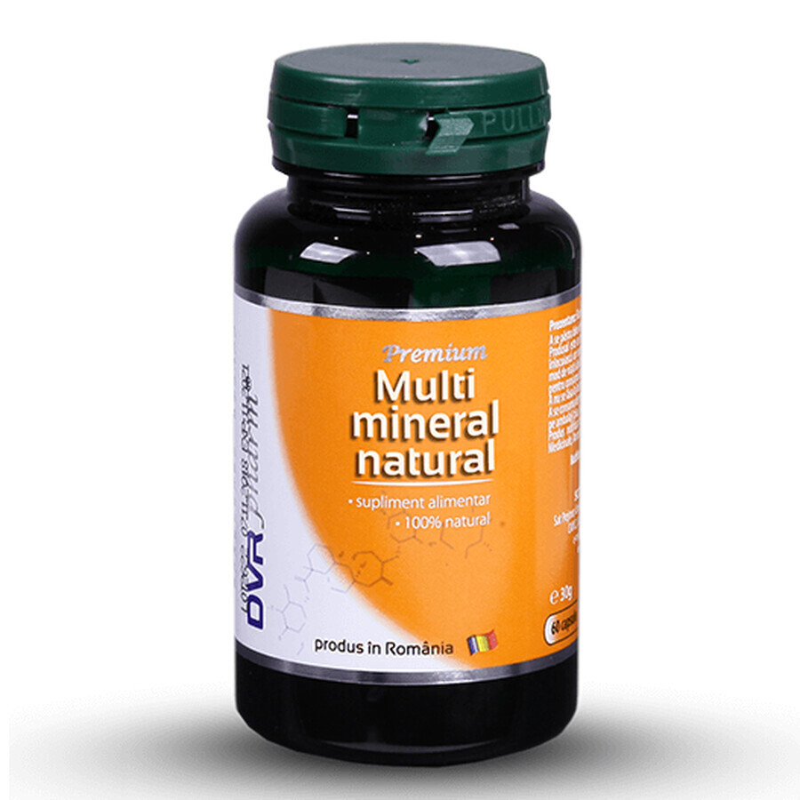 Multumineral natuurlijk, 60 capsules, Dvr Pharm