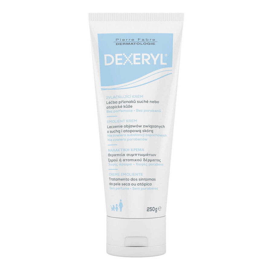 Dexeryl, emollient cream for dry skin, 250 g