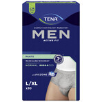 Tena Men Active Fit Pants, chiloți absorbanți pentru bărbați, mărimea L/XL, 95-130 cm, Normal, 30 bucăți