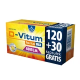 D-Vitum Forte Max 4000 IE, 120 Kapseln + 30 gratis 