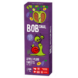 Bob Slakrol Fruithapje, appel, pruim, 30 g