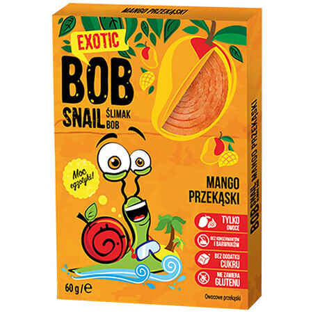 Bob Slakrol Fruithapje, mango, 60 g