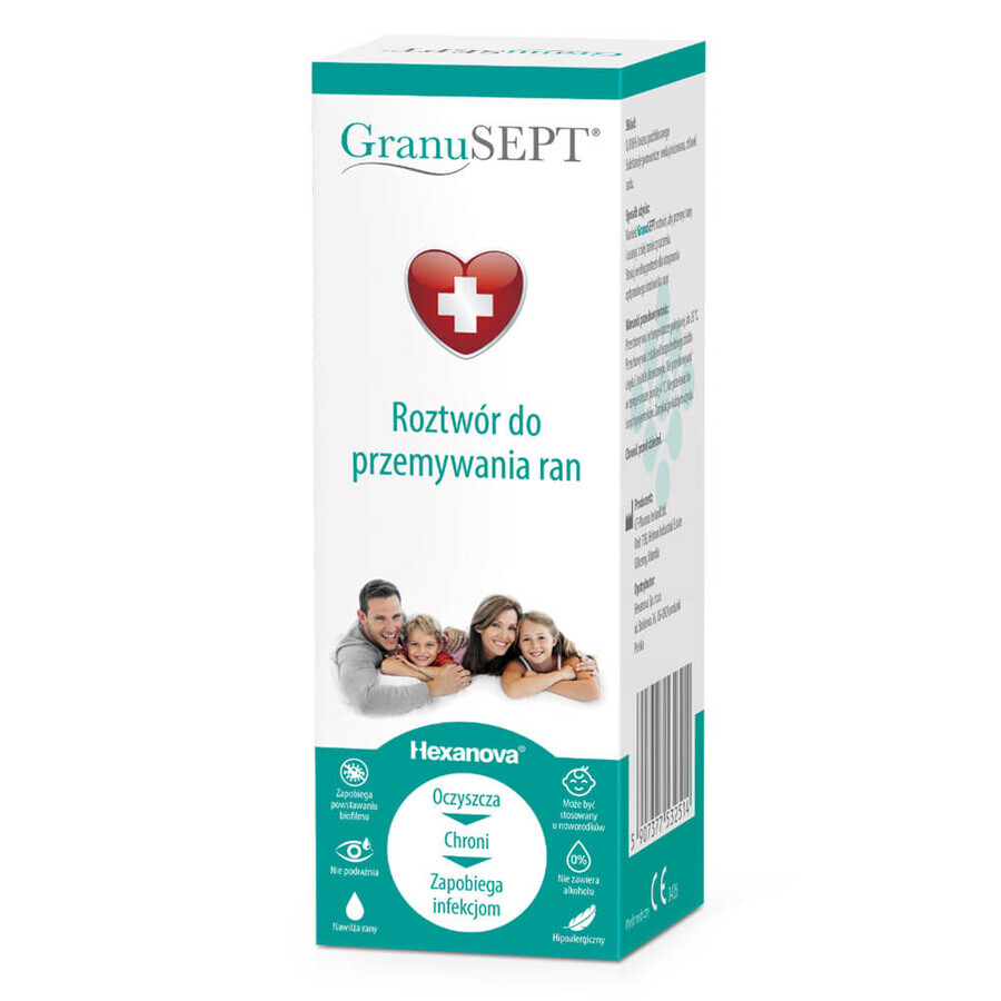 GranuSEPT, wondreinigingsoplossing, 60 ml