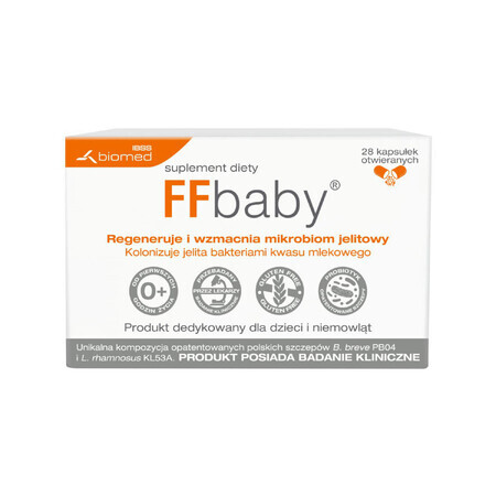 FFbaby, 28 gélules d'ouverture