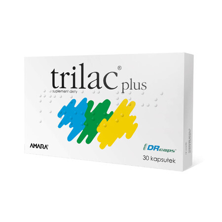 Trilac Plus, 30 capsules