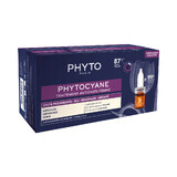 Phyto Phytocyane, Women's Hair Loss Treatment, Progressive Ampoules, 12 Units