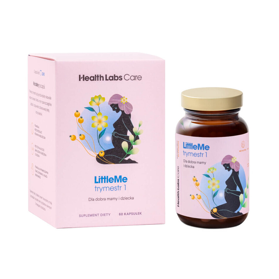 Health Labs LittleMe Trimester 1, 60 capsules