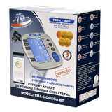 Tech-Med TMA-6 Omega, automatische bovenarm bloeddrukmeter met voeding