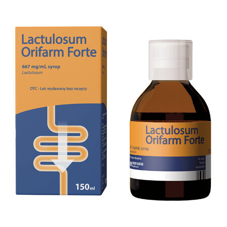 Lactulosum Orifarm Forte 667 mg/ml, jarabe, 150 ml