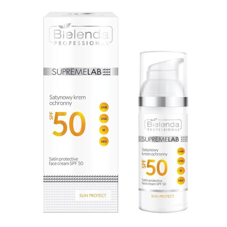 Bielenda Professional Supremelab Sun Protect, satijnen beschermende crème, SPF 50, 50 ml