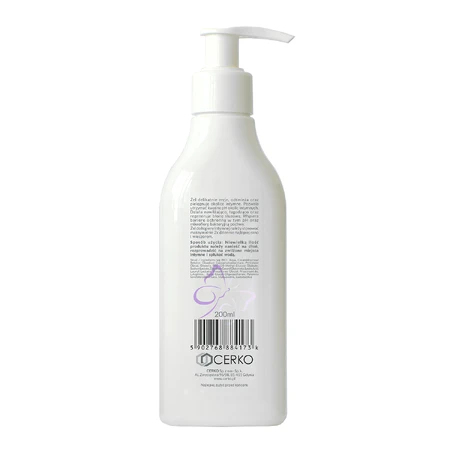 Cerkopil, gel ipoallergenico per l'igiene intima, pelle sensibile e atopica, 200 ml
