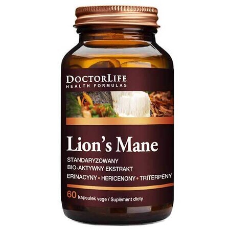 Doctor Life Lion's Mane, 60 capsules