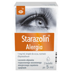 Starazolin Allergy 1 mg/ml, oogdruppels, 2 x 5 ml