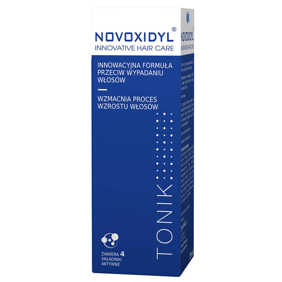 Novoxidyl, tonicum tegen haaruitval, 75 ml KORTE SLUITING