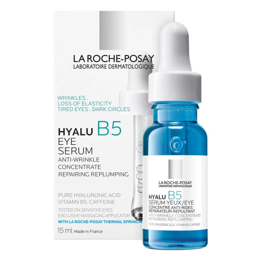 La Roche-Posay Hyalu B5, ser antirid pentru ochi, 15 ml