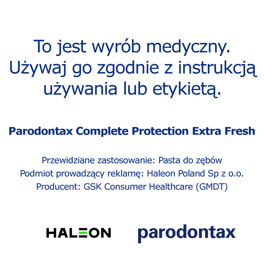 Parodontax Complete Protection Extra Fresh tandpasta, 75 ml