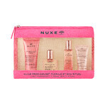 Nuxe Prodigieuse Florale Cosmetic Kit 2023, douchegel, 30 ml + droge olie, 10 ml + parfum, 15 ml + gelcrème, 15 ml