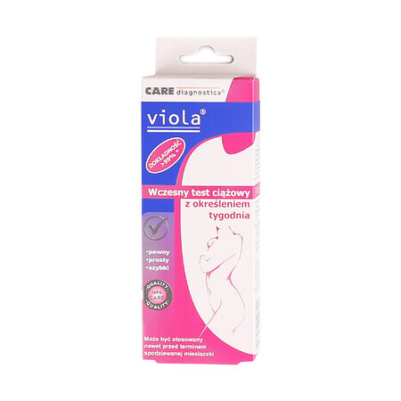 Viola, early pregnancy test with determination of the week of pregnancy, 1 pc