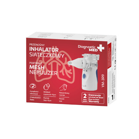 Diagnostic Diagnostic Med YM-3R9, inhalateur rétinien pour enfants et adultes, avec alimentation, portable, 1 pièce