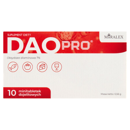 DAOPro, 10 enterale minitabletten