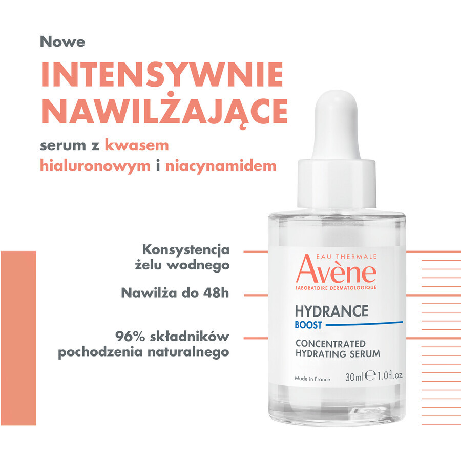 Avene Hydrance Boost, konzentriertes Feuchtigkeitsserum, 30 ml