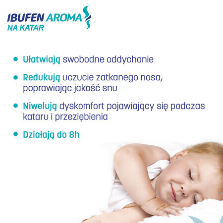 Ibufen Aroma Na Katar, aromapleister, vanaf 18 maanden, 5 stuks