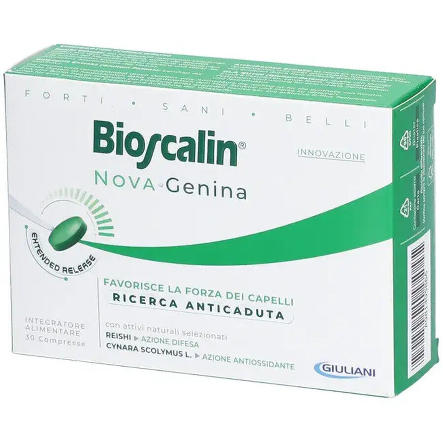 ​​​​​​​NovaGenina contro la caduta dei capelli, 30 compresse, Bioscalin