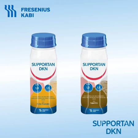 Supportan nutritional drink with tropical fruit flavor, 4 x 200 ml, Fresenius Kabi