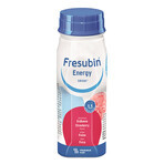 Fresubin Energy Drink, Nährstoffpräparat, Erdbeergeschmack, 4 x 200 ml