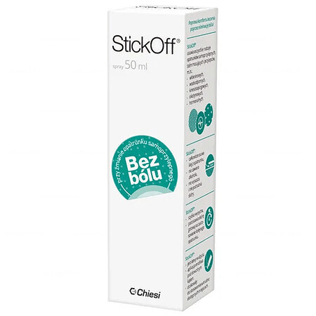 Stick Off, spray para la eliminación indolora de tiritas, 50 ml