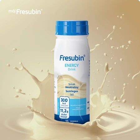 Fresubin Energy Drink, voedingspreparaat, natuurlijke smaak, 4 x 200 ml